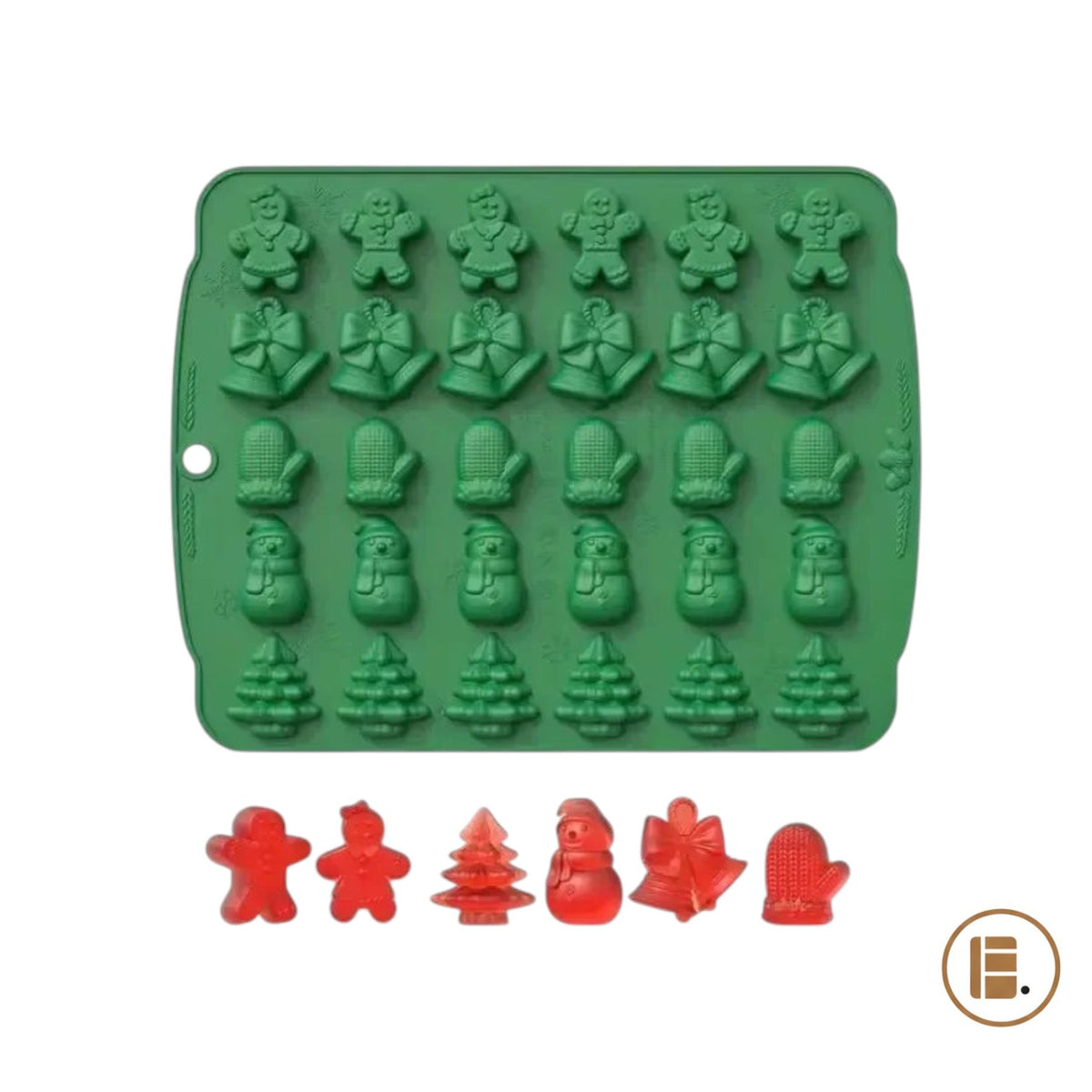 Moules chocolat | Motifs Noël - Minimaliste Lab