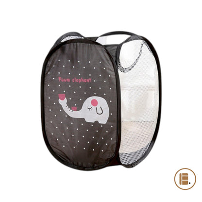 panier à linges sales pratique et design tissu buanderie MinimalisteLab