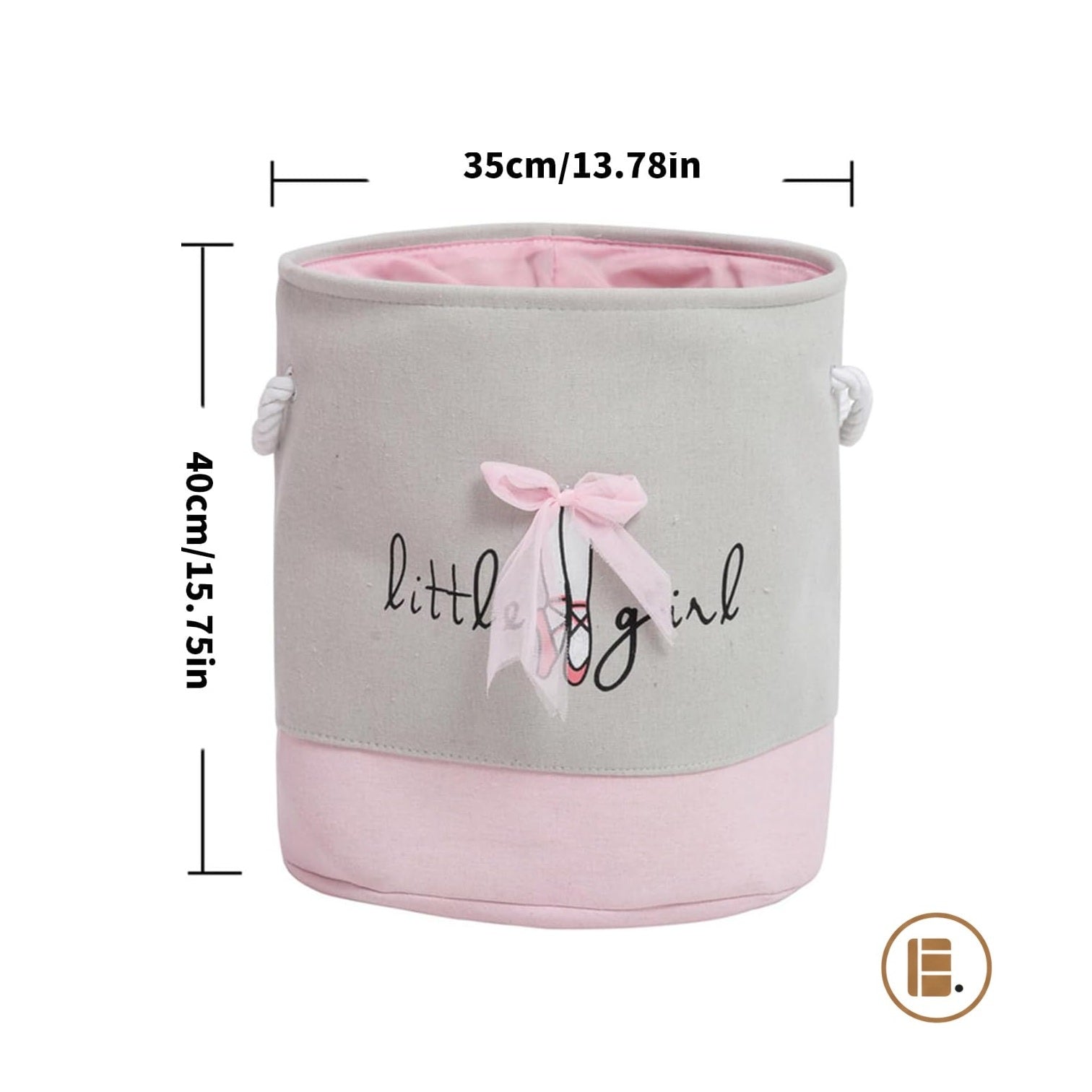 panier à linge design pratique tissu buanderie MinimalisteLab