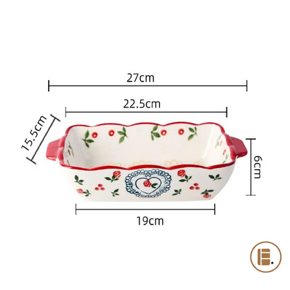 plat à four céramique élégante lifestyle table MinimalisteLab