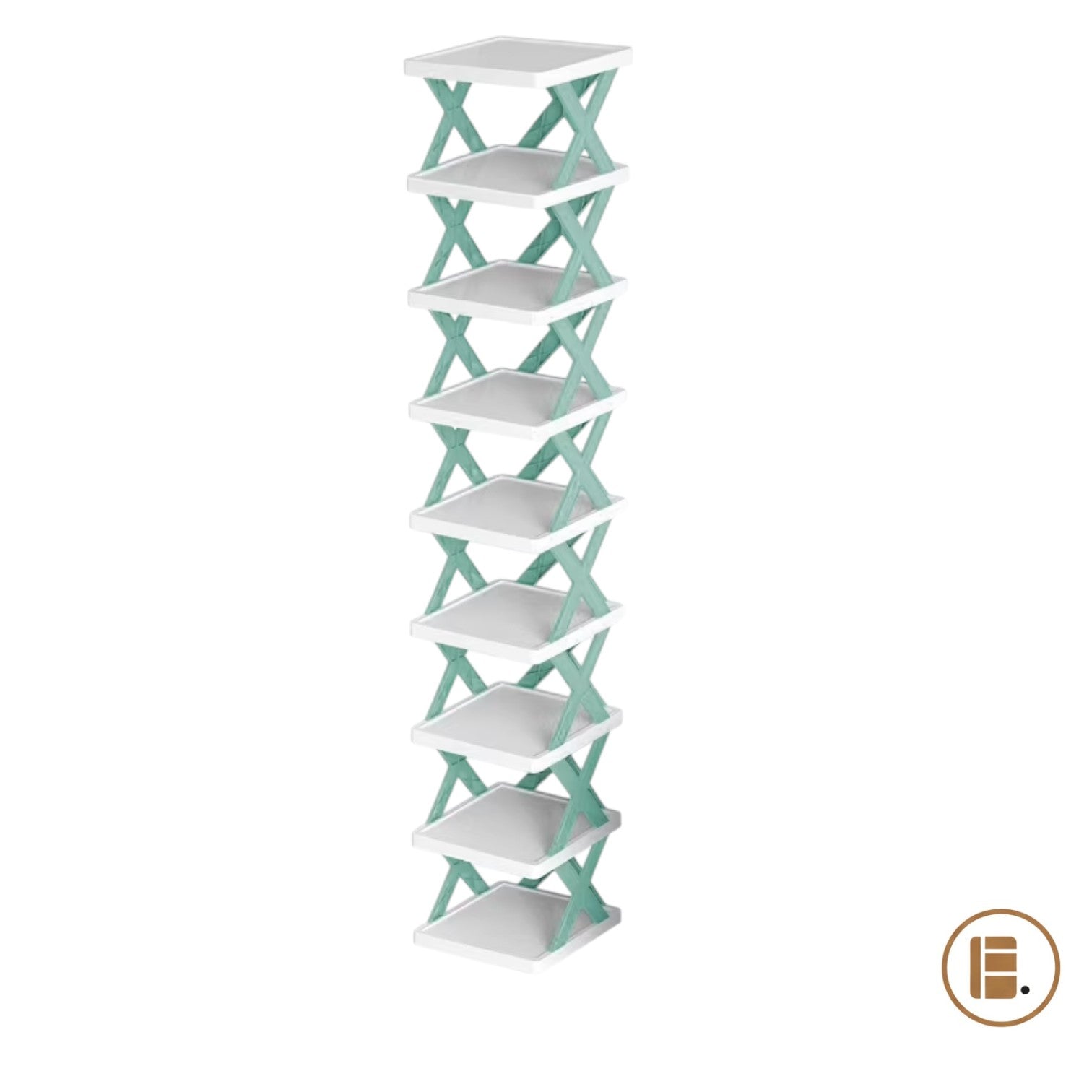 étagère chaussures gain de place entrée MinimalisteLab