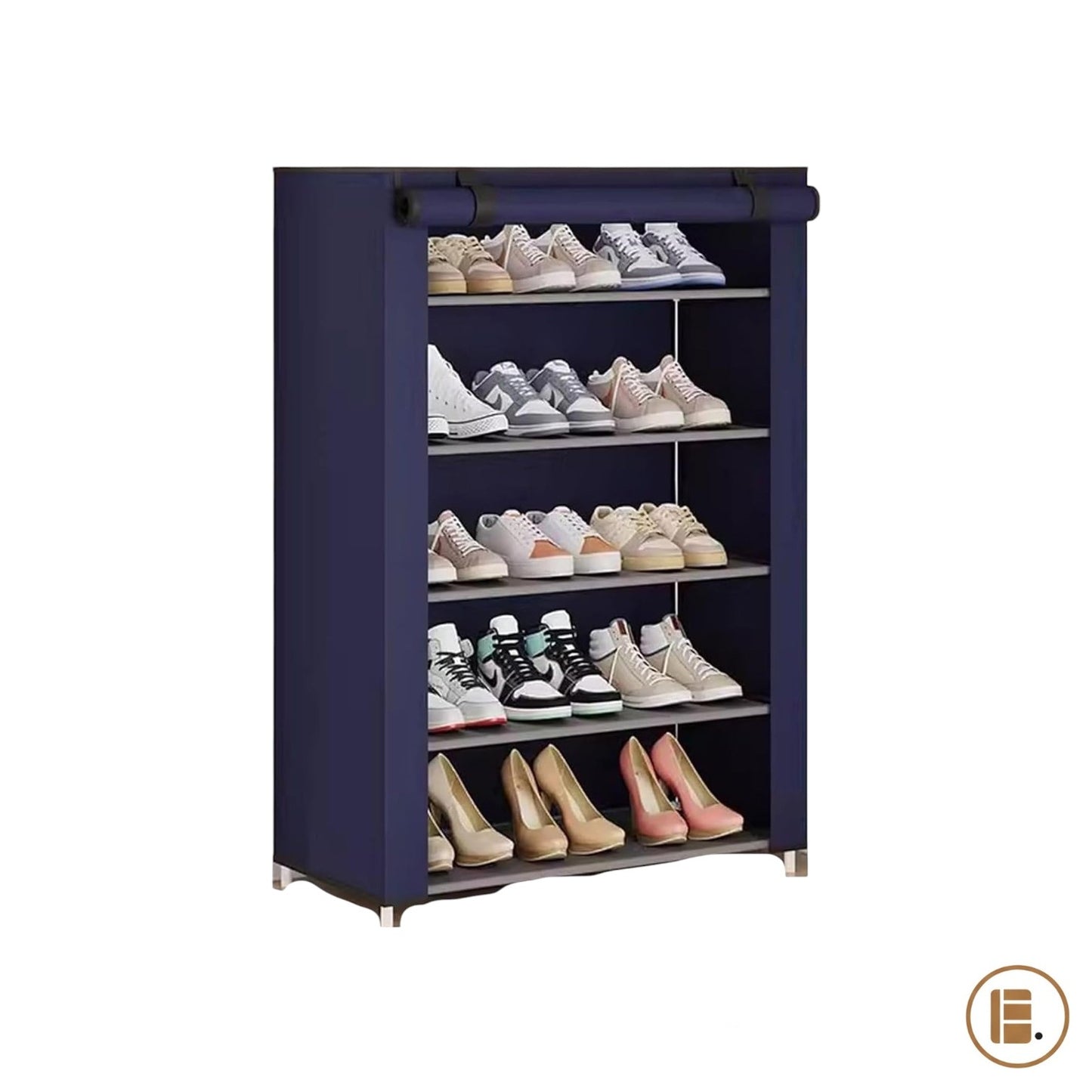 étagère chaussures 30 paires modulable entrée MinimalisteLab
