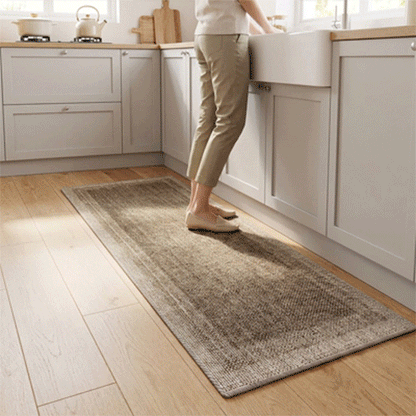 tapis cuisine antidérapant absorbant animation MinimalisteLab