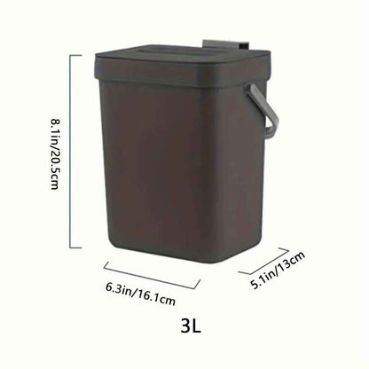 poubelle murale gain de place utilisation MinimalisteLab