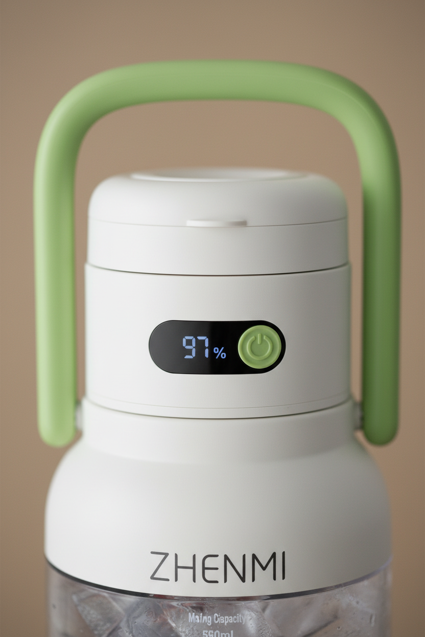 blender smoothie portable 1L fond blanc MinimalisteLab