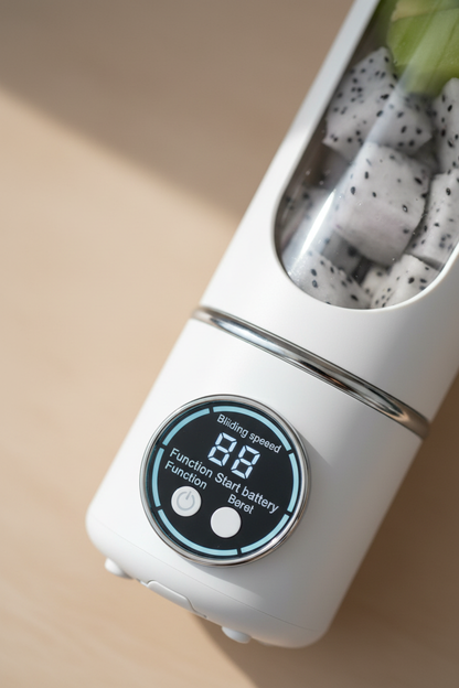 blender smoothie nomade rechargeable fond blanc MinimalisteLab