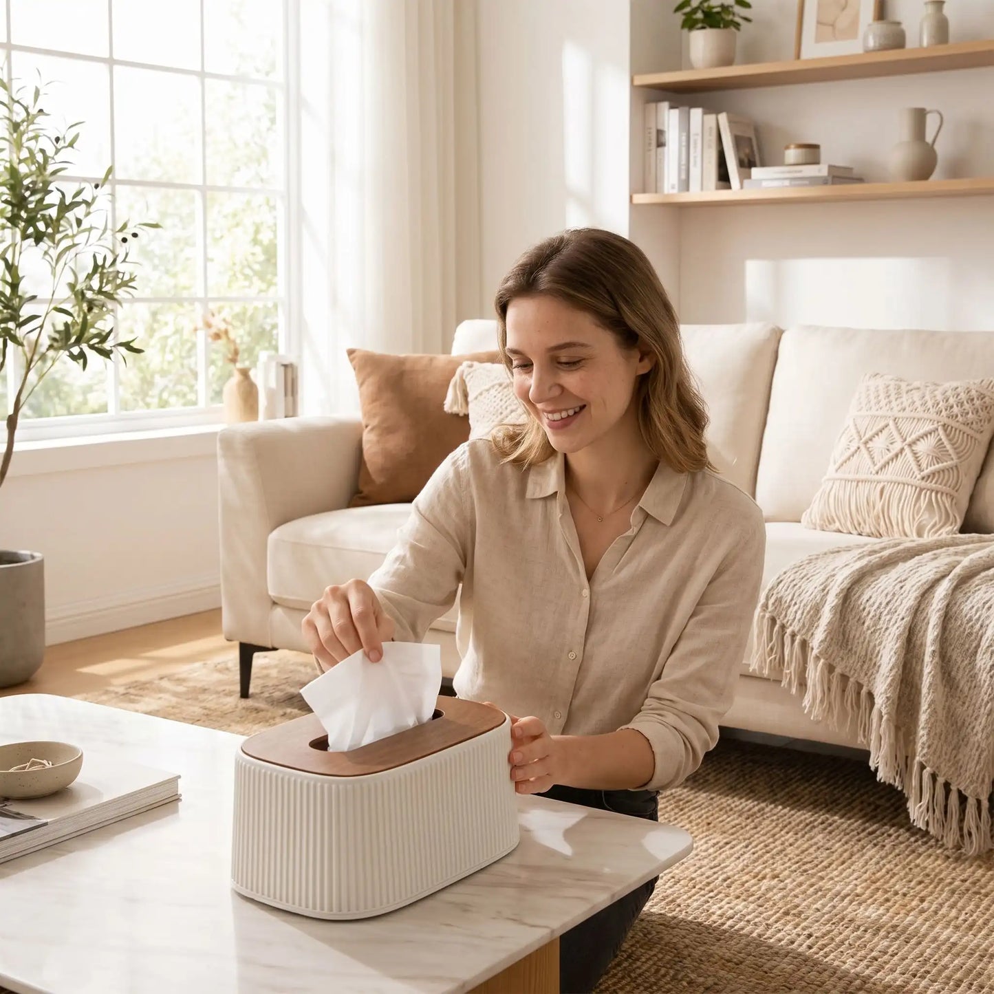 Boite a mouchoir | Relevage Automatique