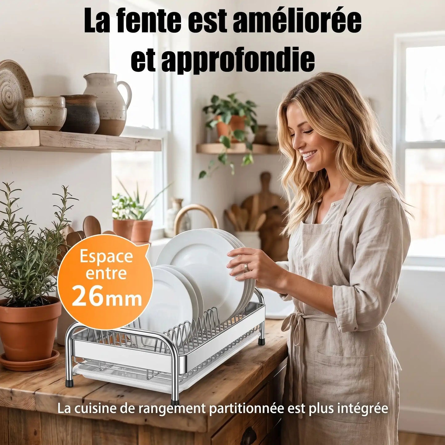 Égouttoir Vaisselle | Vertical Inox