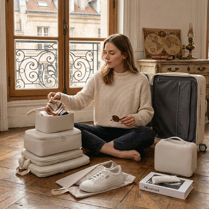 Organisateur de valise | Voyage Optimisé Rangement Facile