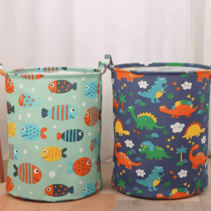 panier à linge pratique et design démonstration pliage MinimalisteLab