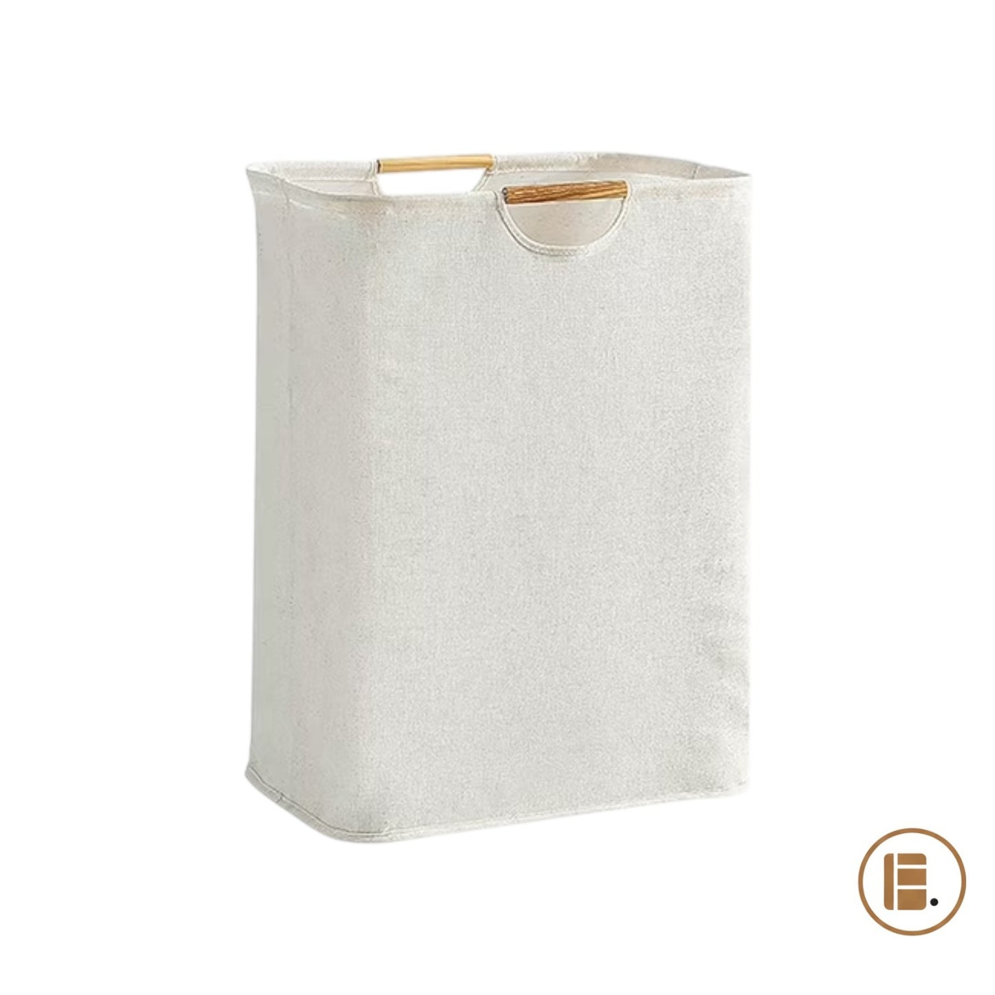 panier à linge pratique et design tissu buanderie MinimalisteLab
