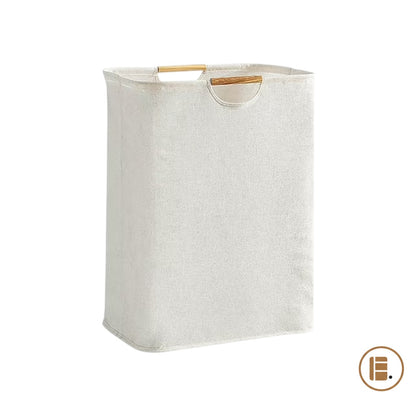 panier à linge pratique et design tissu buanderie MinimalisteLab