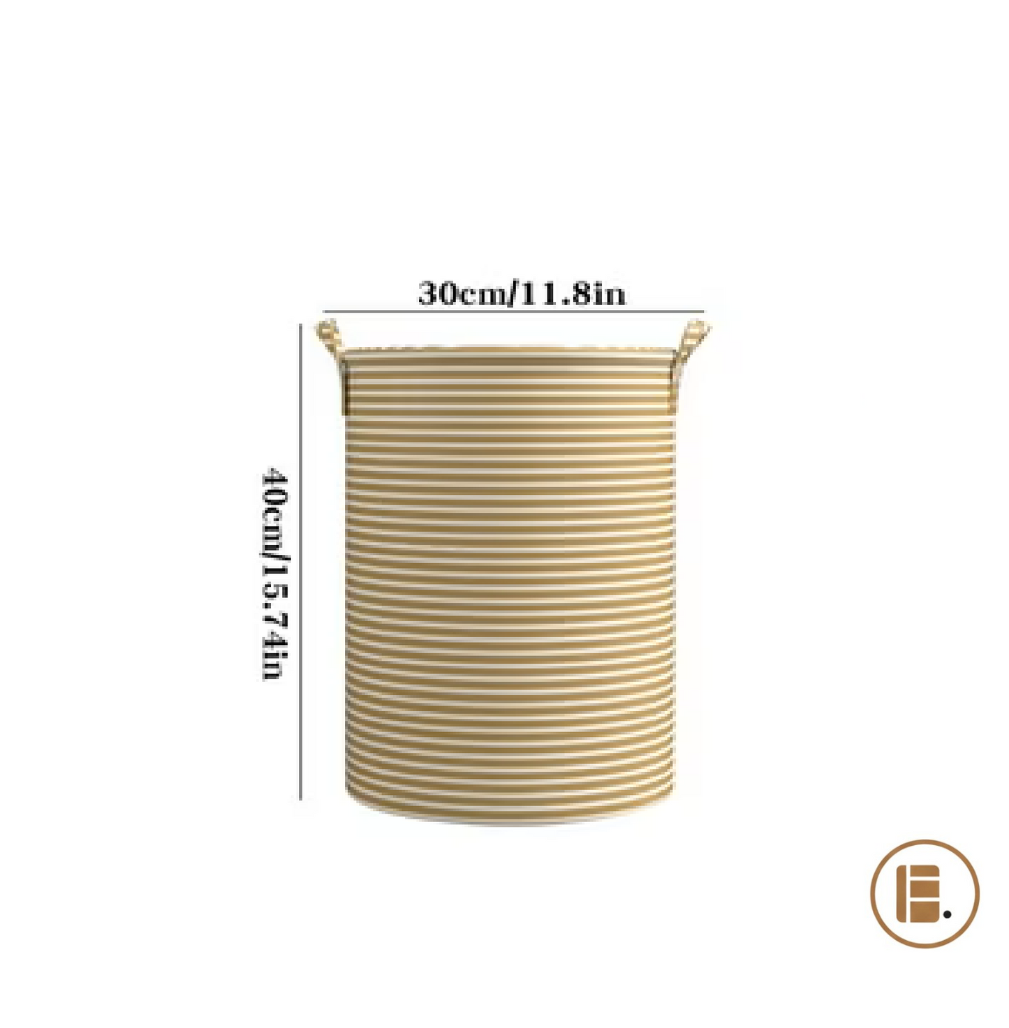 panier à linge pliable optimisé rangement buanderie MinimalisteLab