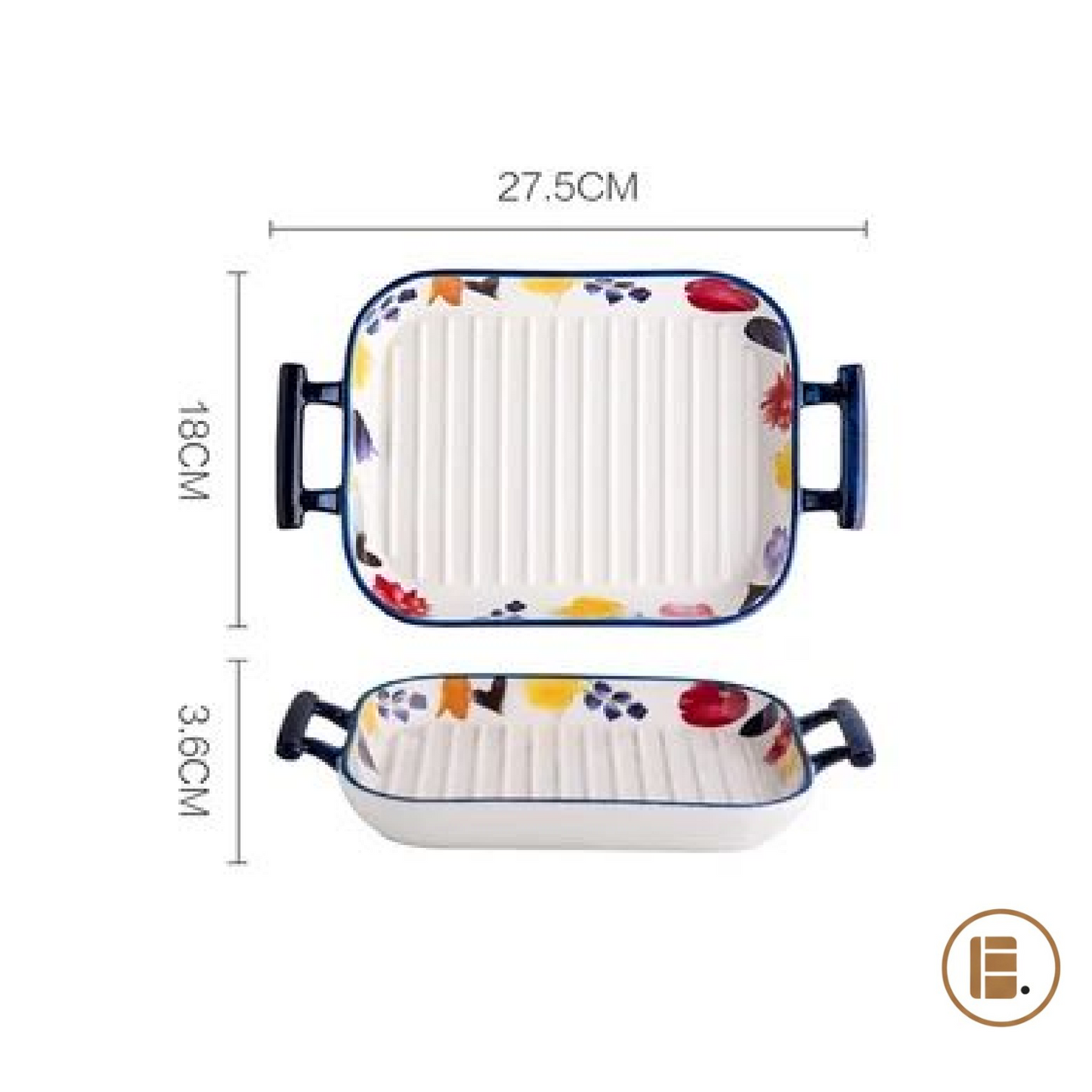 plat à four céramique ergonomique cuisson four MinimalisteLab