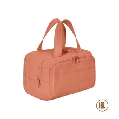 trousse de toilette compacte organisée lifestyle salle de bain MinimalisteLab