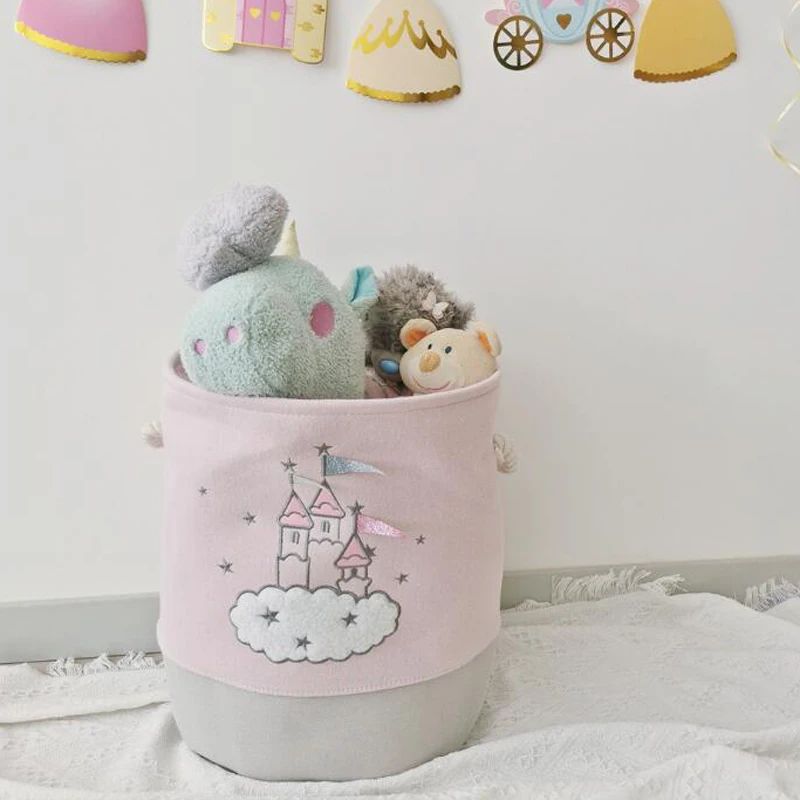 panier à linge design pratique tissu buanderie MinimalisteLab