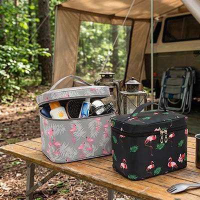 trousse de toilette voyage compact matière imperméable MinimalisteLab
