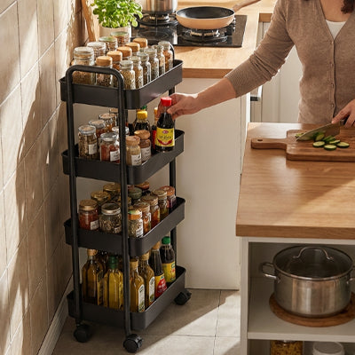 desserte roulettes cuisine utilisation pratique mobile