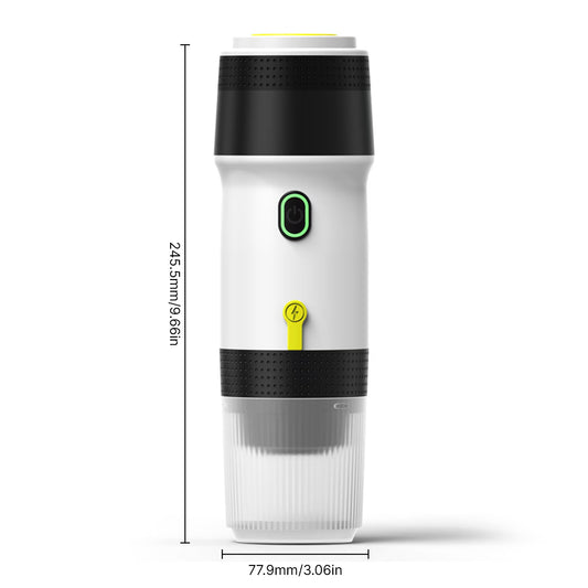 Machine à café -portable- Expresso Nomade-blanc minimalistelab