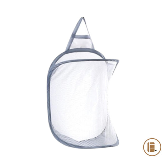 panier à linge sale pratique et design tissu buanderie MinimalisteLab