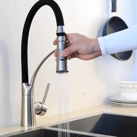 robinet cuisine design modulable animation MinimalisteLab