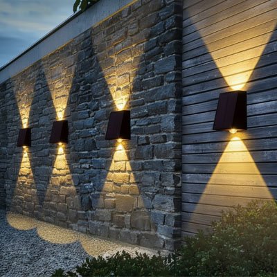 Applique murale solaire exterieur