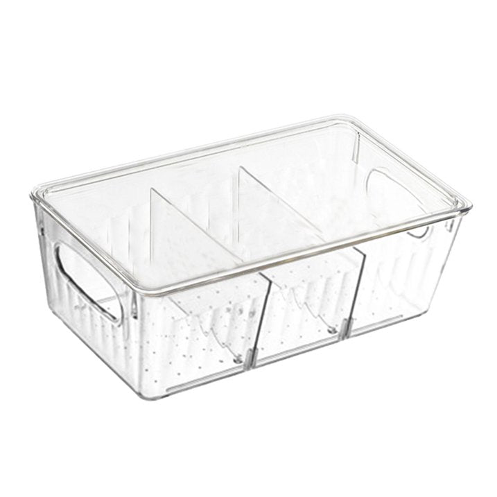 rangement frigo intelligent transparent vue produit MinimalisteLab