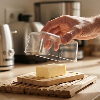 Beurrier | Couvercle Hermétique - Minimaliste Lab