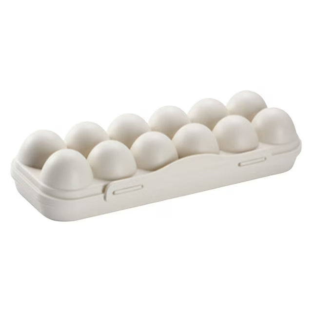 Boîte à œufs anti-casse blanche 12 œufs