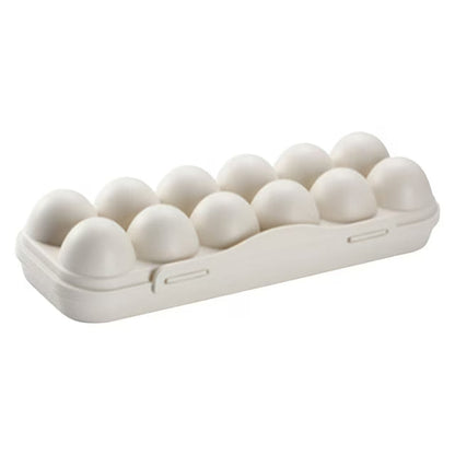 Boîte à œufs anti-casse blanche 12 œufs