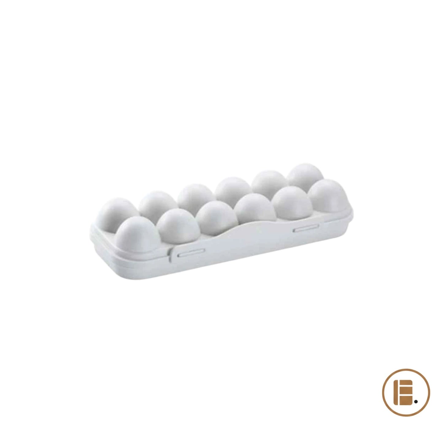 boîte à œufs anti-casse empilable rose 12 œufs MinimalisteLab