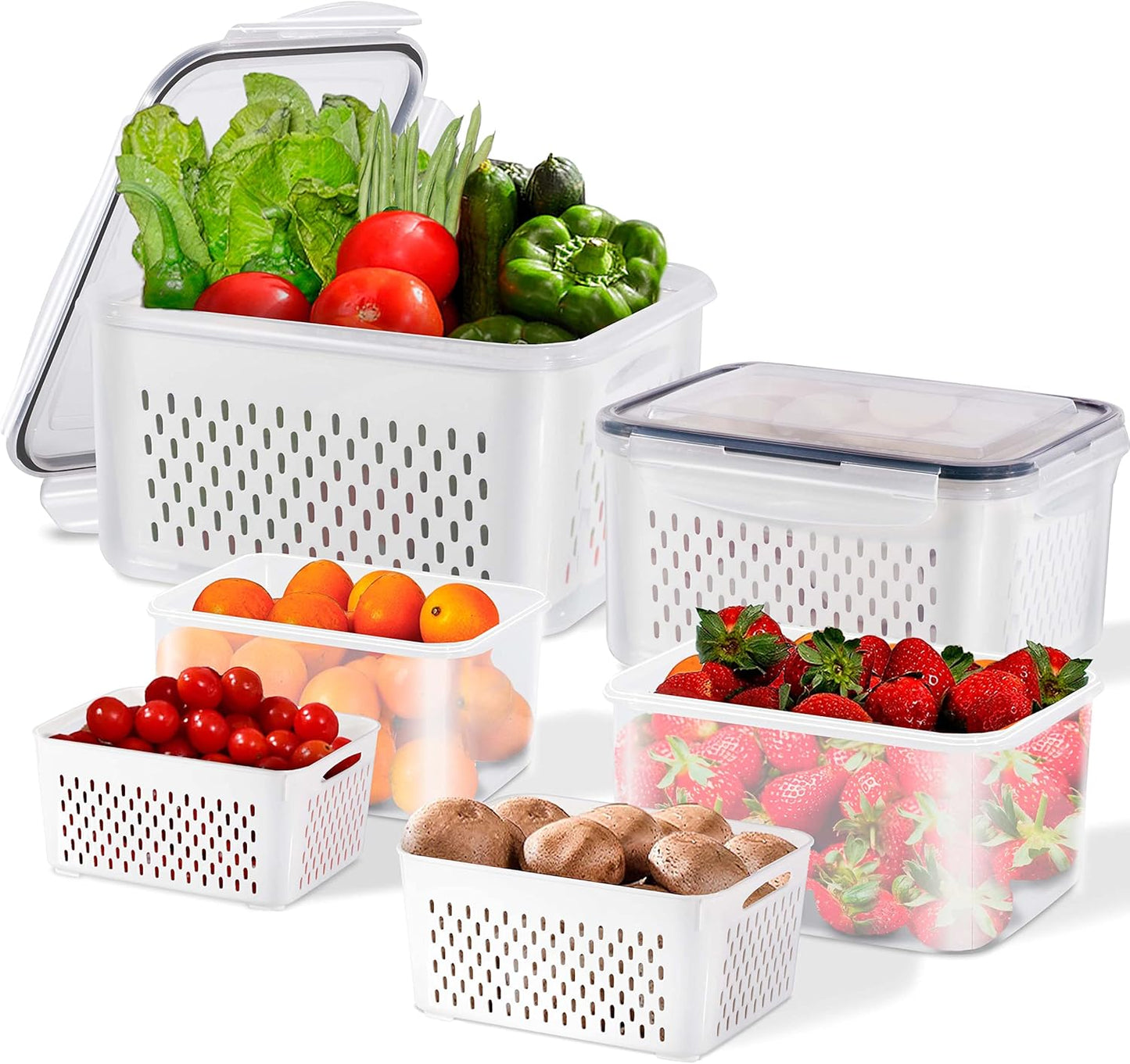 boîte alimentaire hermétique passoire égouttoir MinimalisteLab
