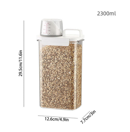 boîte hermétique alimentaire 2300ml dimensions MinimalisteLab