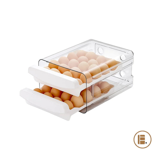 boîte à oeufs empilable transparente 32 oeufs MinimalisteLab