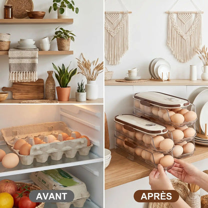 Boîte à oeufs | Pratique & Résistante - Minimaliste Lab