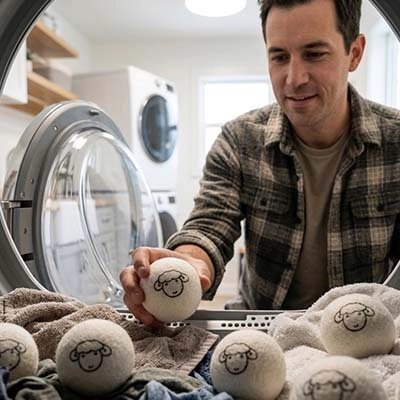 Boule seche linge