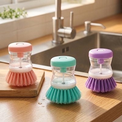 Brosse vaisselle | Tête Rechargeable Zéro Déchet - Minimaliste Lab