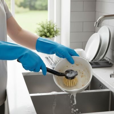 Brosse vaisselle | Tête Rechargeable Écologique - Minimaliste Lab
