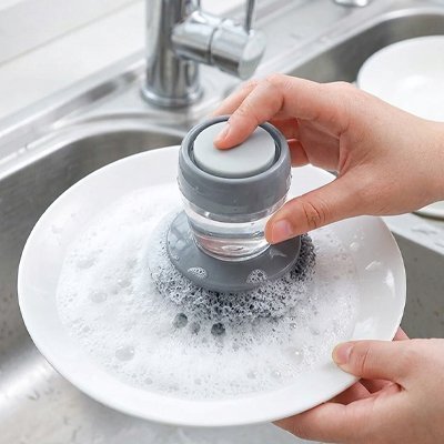 Brosse vaisselle | Écologique Durable Tête Rechargeable - Minimaliste Lab