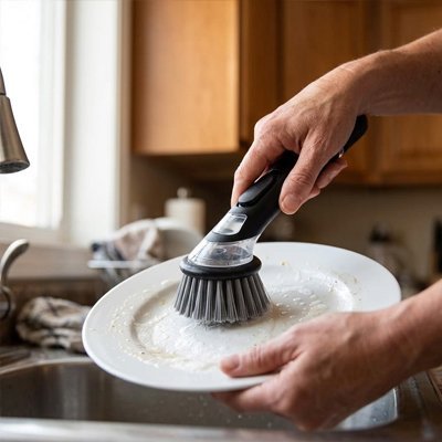Brosse vaisselle | Écologique Durable Résistante - Minimaliste Lab