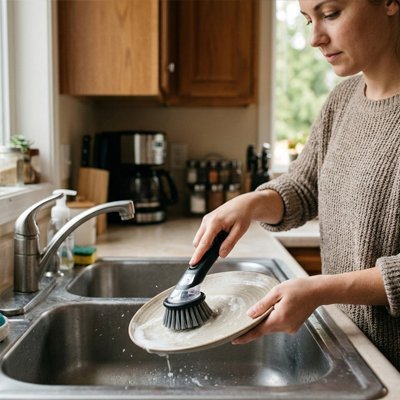 Brosse vaisselle | Écologique Durable Résistante - Minimaliste Lab