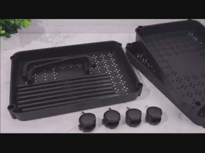Desserte a roulette | 3 ou 4 niveaux Mobilys - Minimaliste Lab