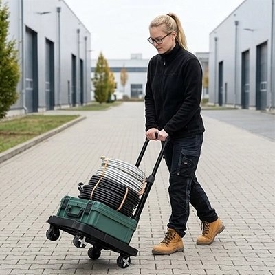 Chariot pliable