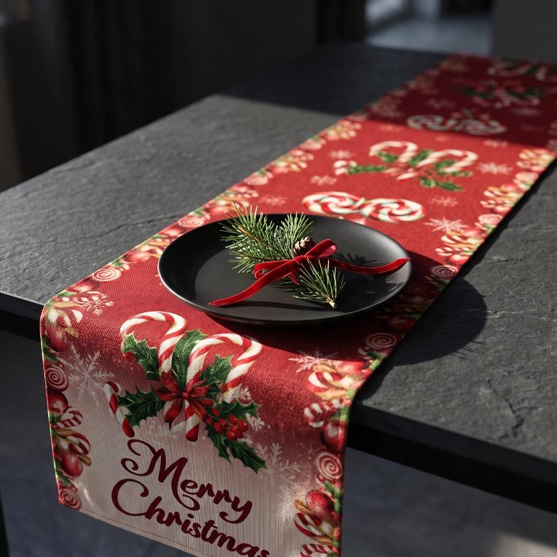 Chemin de table de noel