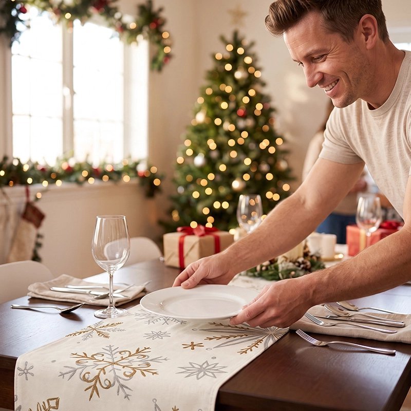 Chemin de table noel | Élégant - Minimaliste Lab