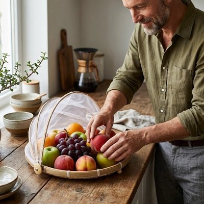 Corbeille à fruits | Élégante Pratique Cuisine - Minimaliste Lab