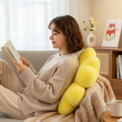 Coussin fleur