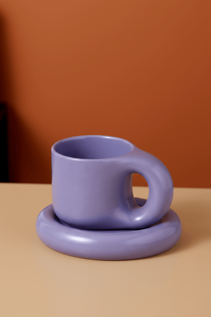 Tasse à café | Crème Mate Céramique - Minimaliste Lab