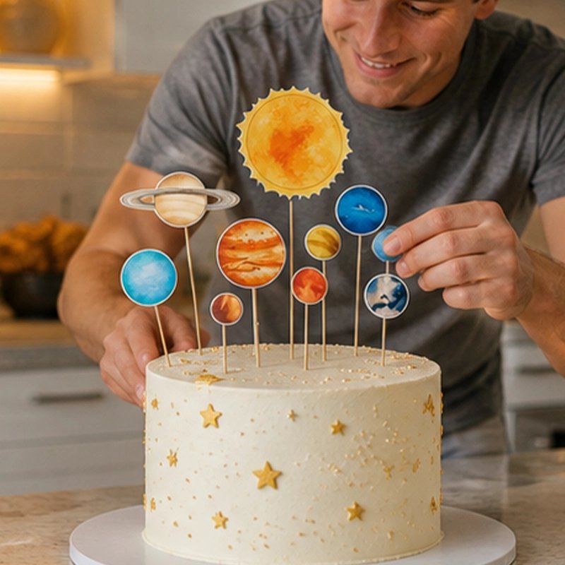 Décoration gateau anniversaire