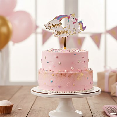 Décoration gateau anniversaire 